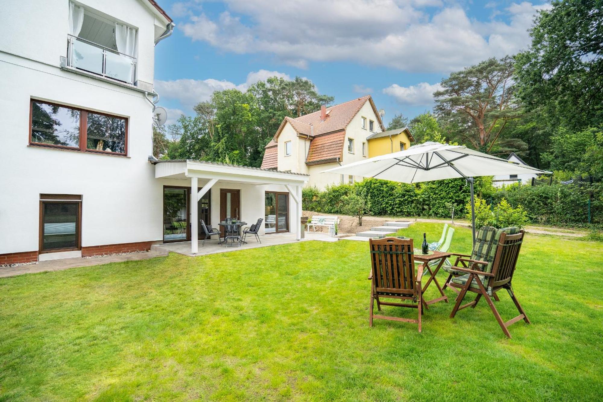 Gerhart-Hauptmann-Strasse 1A Ferienhaus Gartenidylle Kölpinsee المظهر الخارجي الصورة